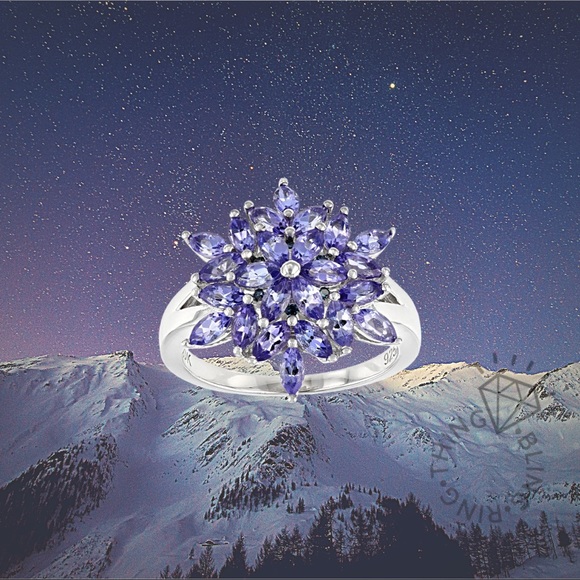 Natural Marquise Tanzanite Blue Diamond - Picture 1 of 3